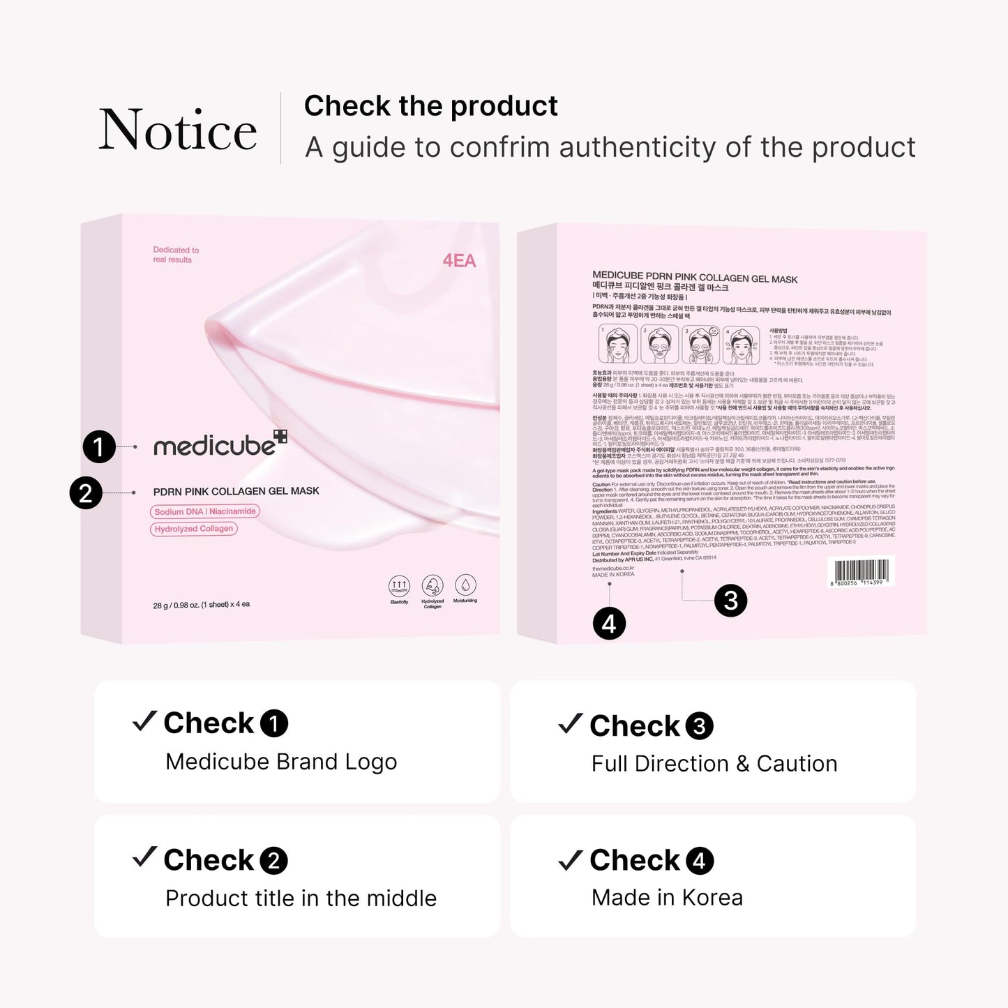 medicube Kojic Acid Turmeric Brightening Gold Jelly Gel Mask | Overnight Face Mask for Glass Glow Skin- Elasticity, Hydrating, Firming and Moisturizing | Korean Skincare, 28g x 4ea